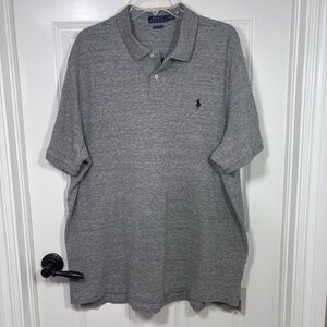 Polo Ralph Lauren Short Sleeve Polo Shirt Men’s XXL Gray Classic Fit
